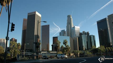Скачать обои La Лос Анджелес La Los Angeles для рабочего стола