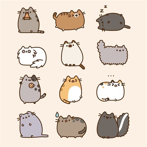 Pusheen The Cat On Twitter Which Kitty Is Your Favorite Https T Co Nh Sy T