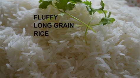 How To Make Perfect Fluffy Long Grain Rice Youtube