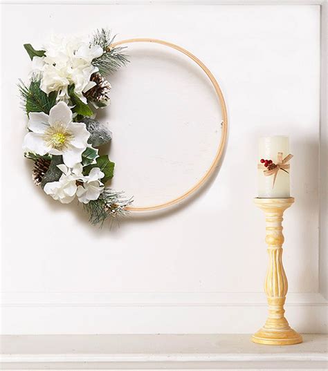 How To Make A Floral Embroidery Hoop Joann