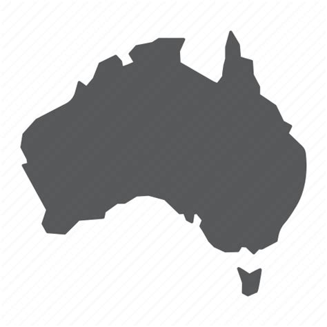 Australia Map Silhouette Free Transparent Clipart Clipartkey Gambaran