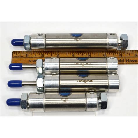 New Pneumatic Cylinder Lot Of 4 Bimba Air Cylinders 091 Dx 0925 Dx Get A Grip And More