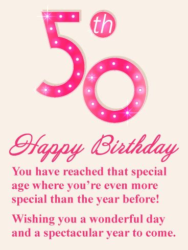 Happy 50th birthday quotes gibt es bei ebay! You're Special - Happy 50th Birthday Card | Birthday ...