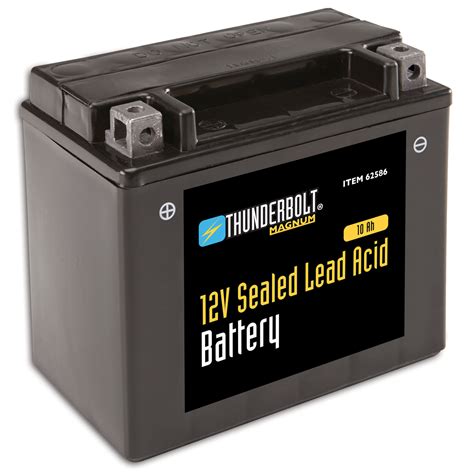 12 volt lead acid batteries. 12 Volt, 10 Ah Sealed Lead Acid Battery