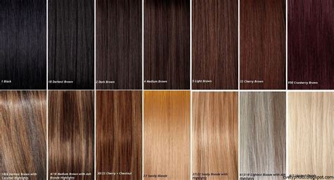 Какие бывают цвета волос у женщин название 82 фото