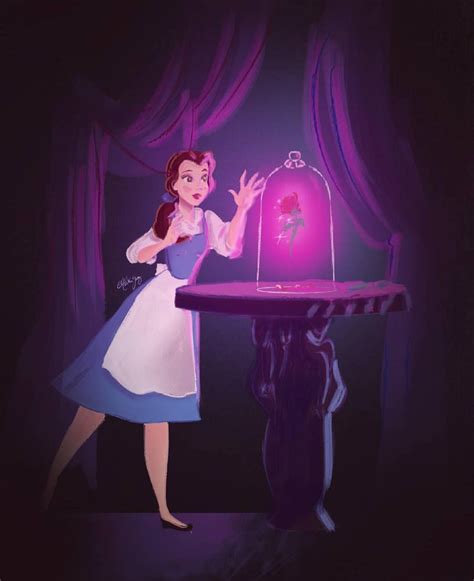 Belle And The Enchanted Rose Disney Movies Disney Pixar Walt Disney
