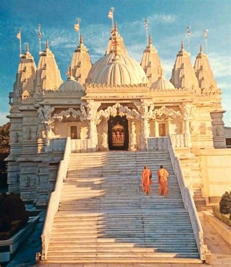 Baps Swaminarayan Hindu Mandir Temple London Uk The Mandir Is A