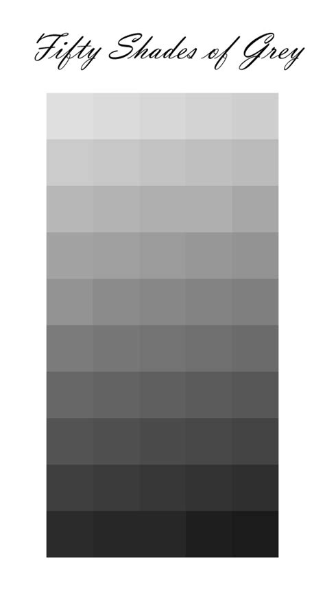 50 Shades Of Grey For Web Designers Lew Ayotte