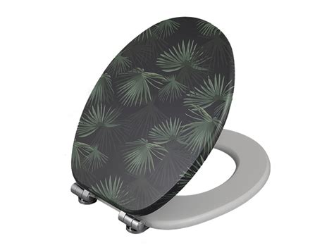 Suppliers Of Bofan Mdf Uv Printed Green Plant Pattern Wc Toilet Seat