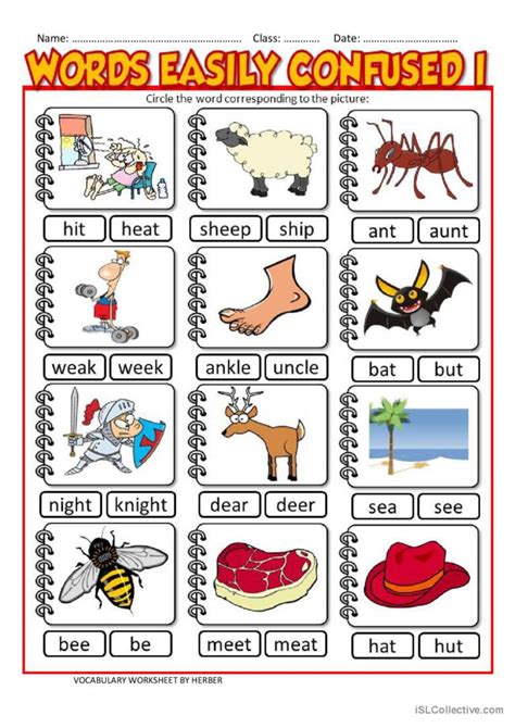 Words Easily Confused I English Esl Worksheets Pdf And Doc