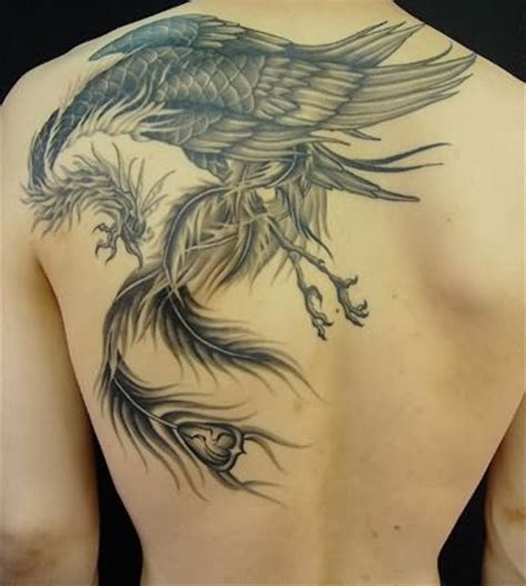 59 Outstanding Phoenix Shoulder Tattoos