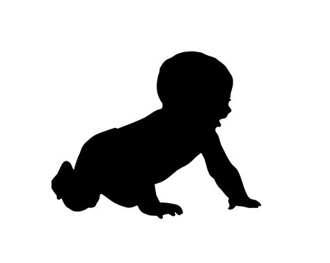 Baby Outline Clip Art Clipart Best