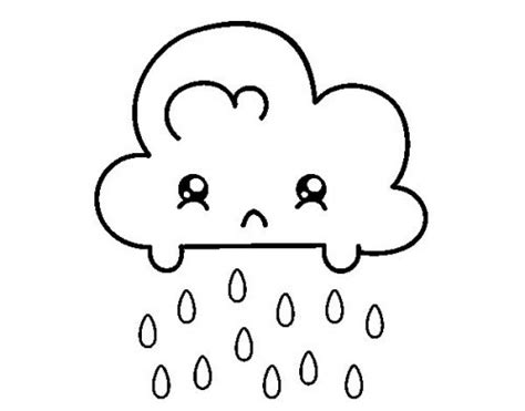 Imágenes kawaii para colorear: Bonitos dibujitos animados para pintar