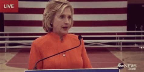 Confused Hilary Gif Elections Discover Share Gifs