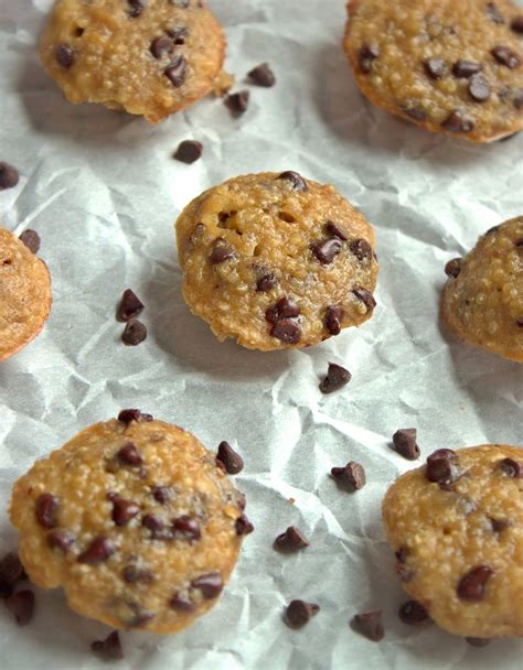 Peanut Butter And Banana Quinoa Bites With Chocolate Chips And They