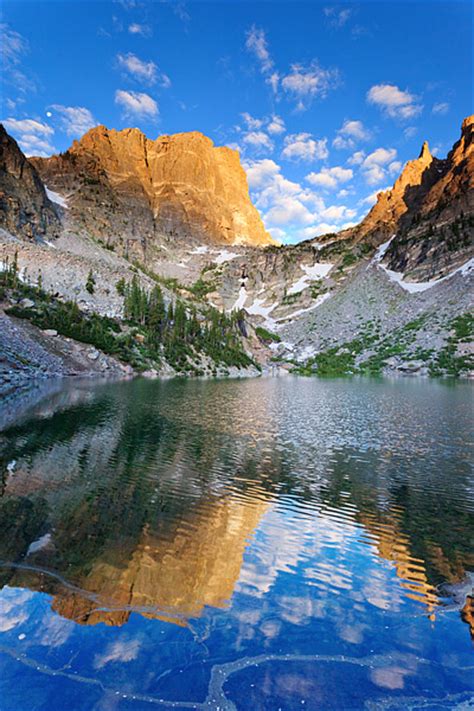 Rippled Morning At Emerald Lake Rocky Mountain National