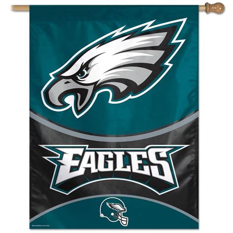 Philadelphia Eagles Nfl Vertical Flag 27x37 Philadelphia Eagles Logo