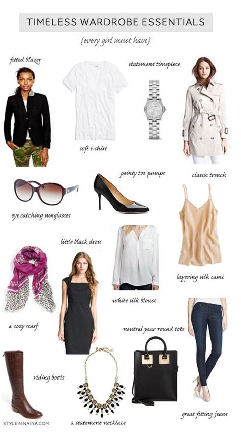 Timeless Wardrobe Essentials With Images Fashion Fashion