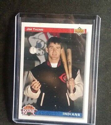 Unlike their competitors who made several sets apiece, the upper deck company focused on making just one amazing set of hockey cards and it shows. Rare 1991 Rookie Jim Thome Upper Deck Baseball Card | eBay