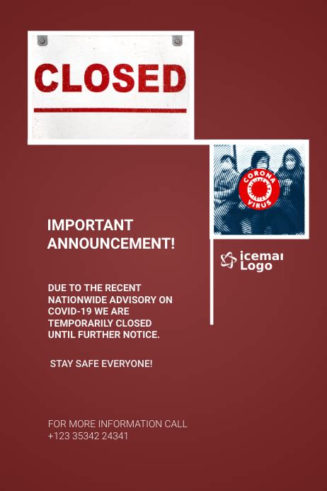 Copy Of Important Announcement Flyer Template Postermywall