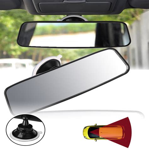 Universal Car Truck Mirror Interior Rear View Mirror Suction Rearview