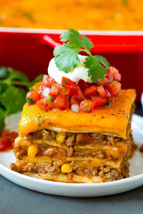 How Do You Make Mexican Lasagna Healthy Recipe