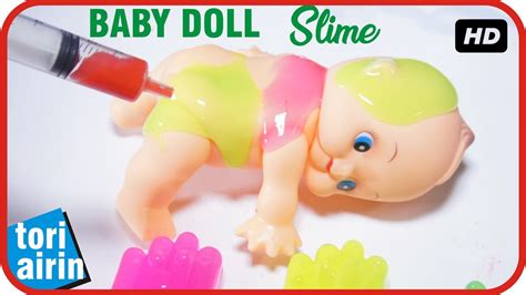 This sensory activity will have you wondering whether it's a solid or a liquid. Doctor Slime Syringe Real Play Baby Doll How To Make Baby ...