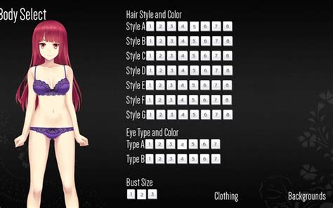 Sword Of Asumi Character Creator On Steam Pc Game