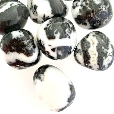 Zebra Jasper Tumbled Stones Peace Love Crystals