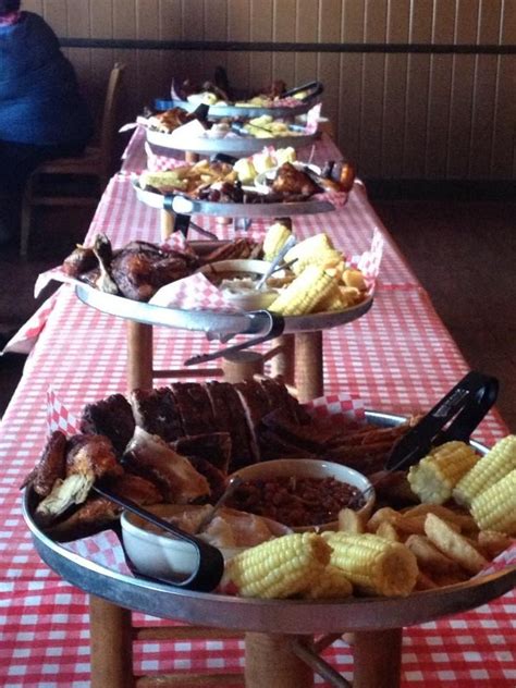 Dinner parties are a great way to reconnect with family and friends—and we believe there's no better time for one than right now. buffet bbq | Party ideas | Pinterest | Party buffet, Bbq ...