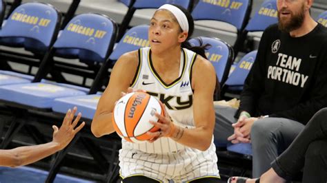 Wnba Round Up Candace Parker Powers Chicago Sky To Sixth Straight
