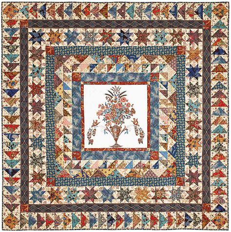 Colonial Medallion Quilt Fons And Porter Quilting Daily