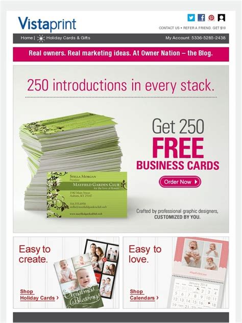 Select a shape, paper and finish to personalise it! Vistaprint: Get 250 free business cards. Just pay shipping! | Milled