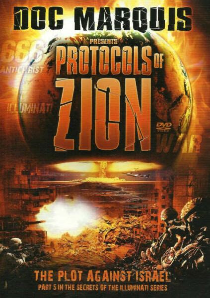 Protocols Of Zion The Plot Against Israel By Doc Marquis Ships In 12