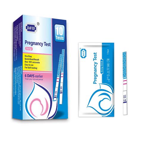 Buy David Pregnancy Test Strips Early Detection Hcg Test Strips For Women Rapid Early Results