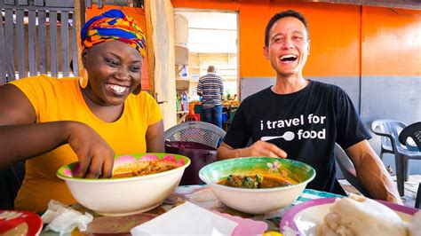 street food in ghana giant chop bar lunch and west african food tour in accra