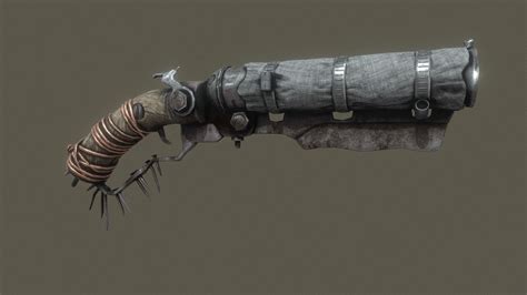 Steampunk Weapon Download Free 3d Model By Makakaobami 696c794