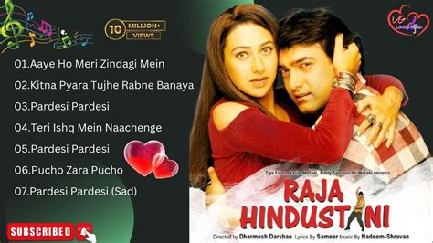 Raja Hindustani Movie All Songs Raja Hindustani Songs Youtube