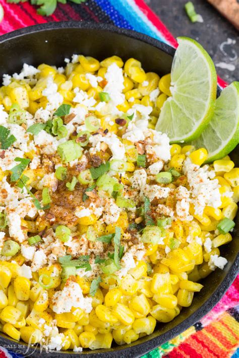 Skillet Mexican Street Corn Recipe Call Me Pmc