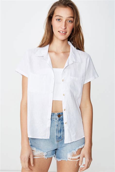 Ricky Resort Shirt White Cotton On Shirts Superbalist Com