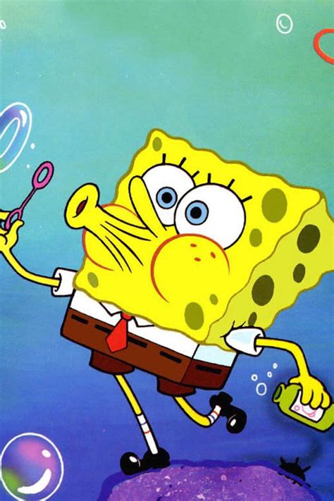 Blow Bubbles Bubble Drawing Spongebob Wallpaper Blowing Bubbles