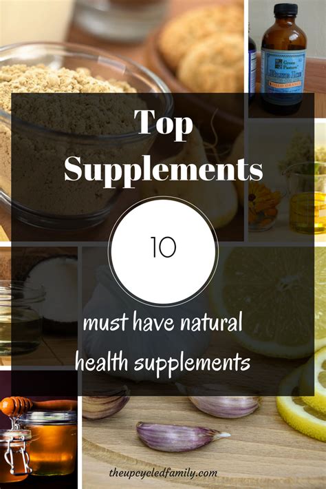 10 Must Have Natural Health Supplements Top Supplements Natural Health