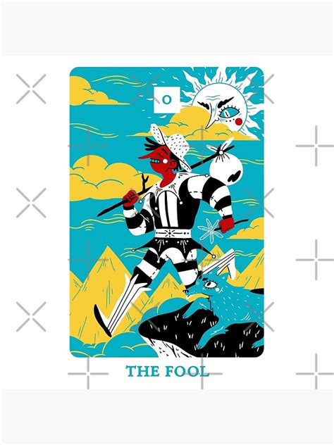 The Fool Tarot Card Poster By Spiritinarobe Redbubble