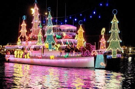 holiday decorated boats ready to cruise in oc s popular parades orange county register