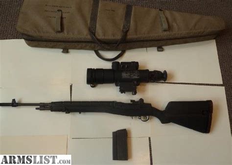 Armslist For Sale Springfield M14 M1a With Case Night Vision Scope