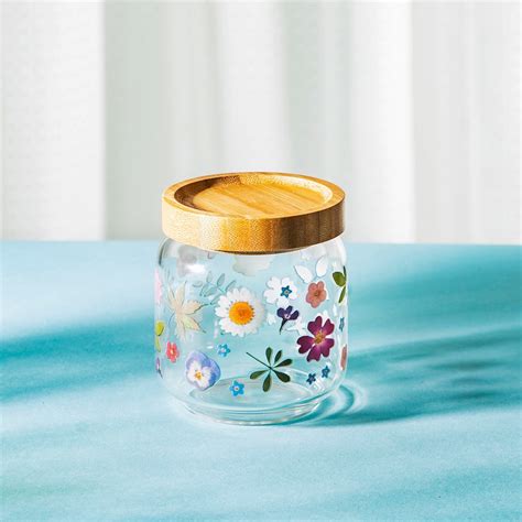 Suggested clip · 95 seconds. Sass & Belle: Pressed Flowers Glass Storage Jar | at ...