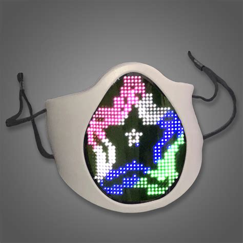 Silicone Led Face Mask With Usb Charger