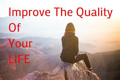 Improve Your Life Improve The Quality of Your - Life Four Pillars of ...