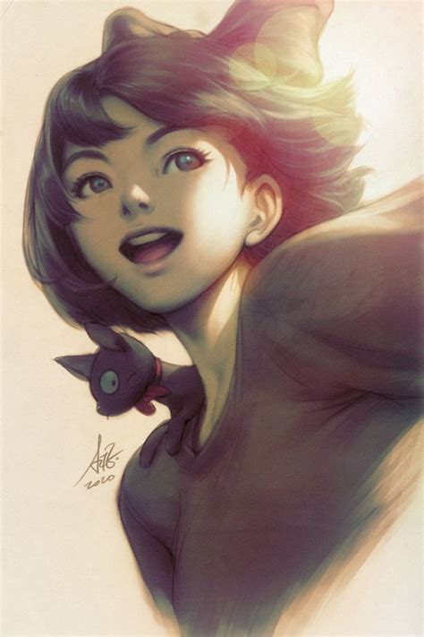 Stanley Artgerm Lau On Twitter Ghibli Movies Power Girl Anime Style
