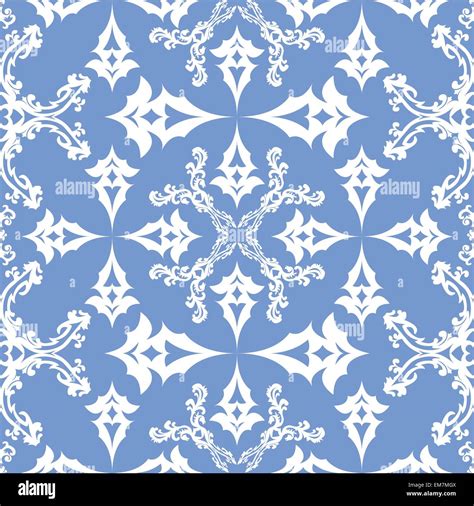 Floral Victorian Seamless Pattern Stock Vector Image And Art Alamy